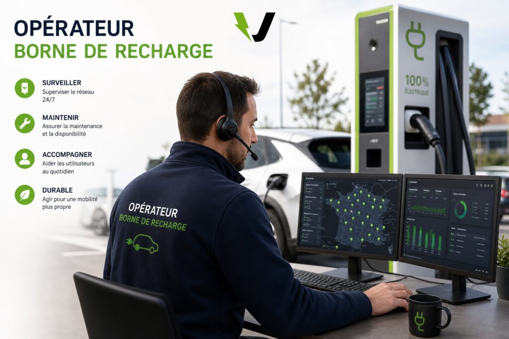 opérateur borne de recharge