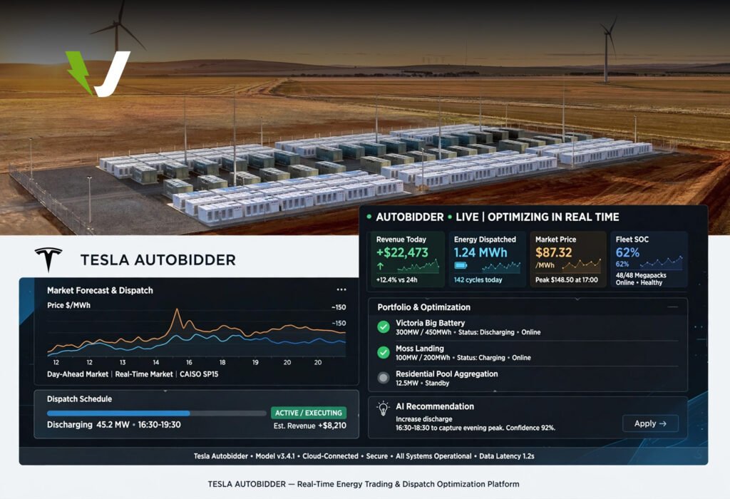 tesla autobidder