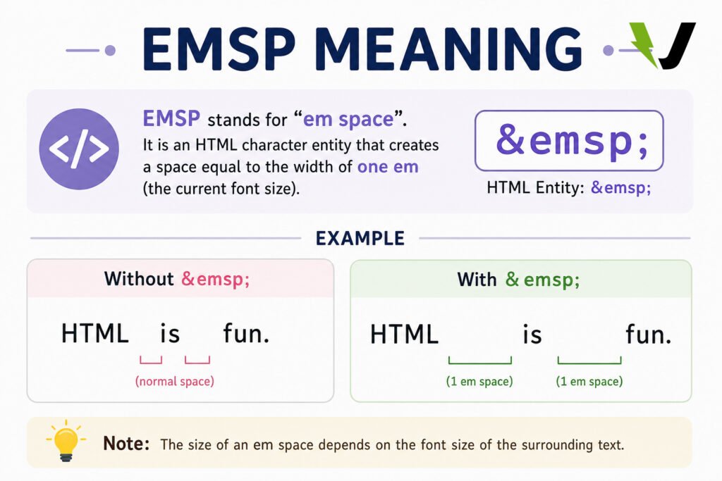 emsp meaning
